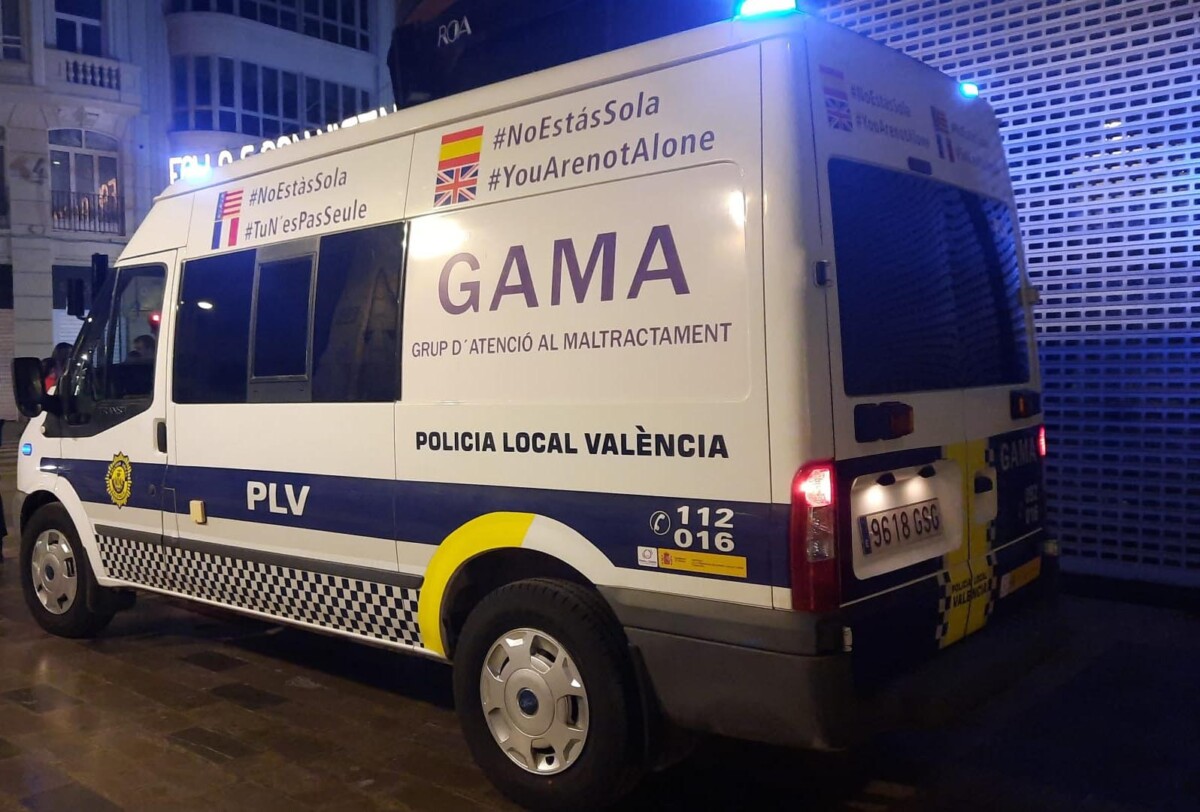 Furgón violencia de género Policía Local Valencia